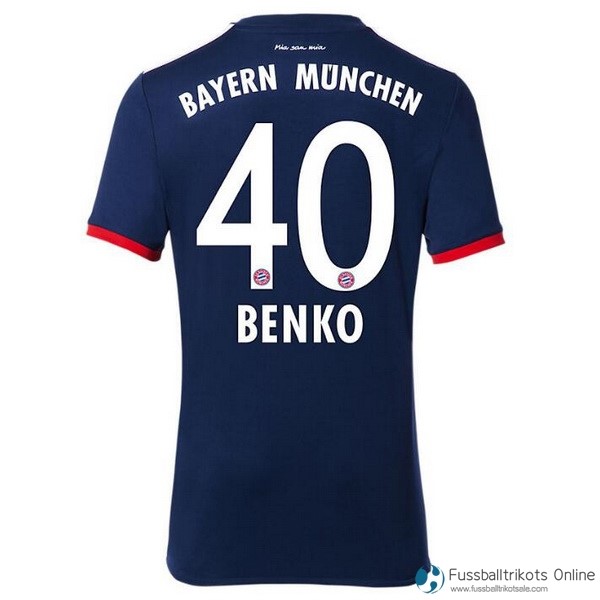 Bayern München Trikot Auswarts Benko 2017-18 Fussballtrikots Günstig